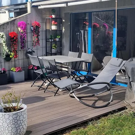 Appartement Avec Terrasse Sion Exterior photo