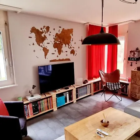 Appartement Avec Terrasse Sion Exterior photo